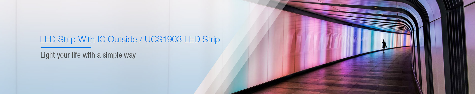 led strip with ic outside ucs 1903 led strip