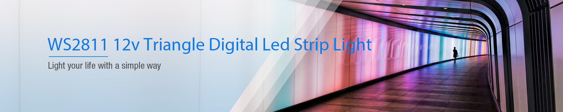 WS2811 triangle digital led strip