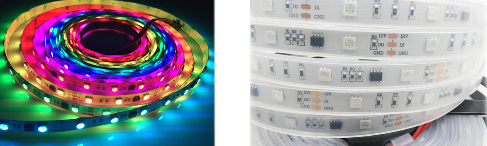 ws2811 digital rgb led strip