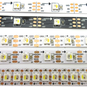 sk6812 rgbw led strip