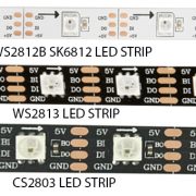 ws2813 cs2803 ws2812B led strip