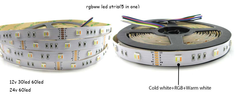 rgbww led strips