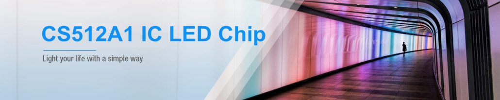 DMX512 Built-in IC High Grey Scale SMD5050 LED Chip – CS512A1 – witoptech
